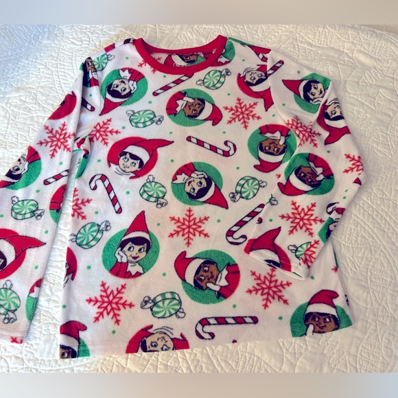 ELF ON THE SHELF| KIDS SIZE 10/12 | PAJAMA SET | COORDINATED SET|GENDER NEUTURAL - Picture 2 of 5